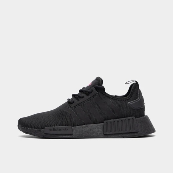 ADIDAS ORIGINALS WOMENS NMD_R1 PRIMEBLUE CORE BLACK / CORE BLACK - SOLAR PINK - Picture 8 of 9